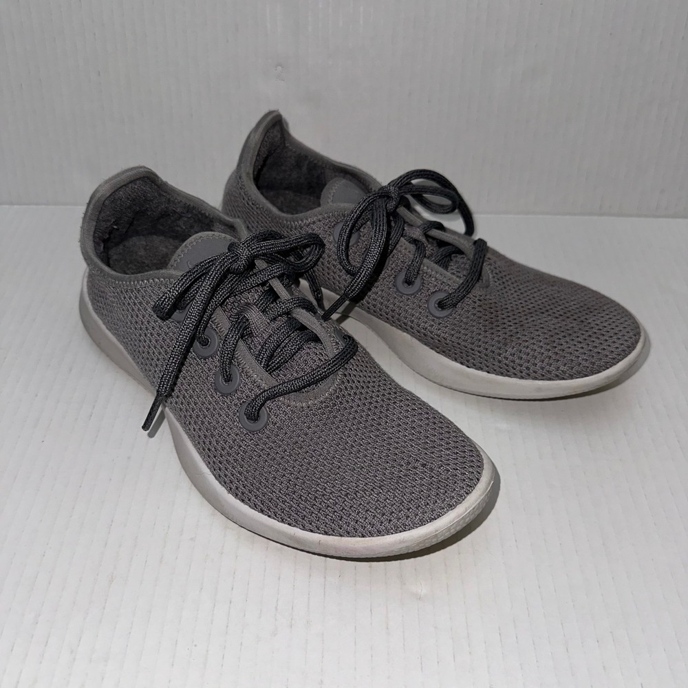 Allbirds Wool Runners Womens Size 7 Gray‎ Comfortable Walking Shoes Sneakers